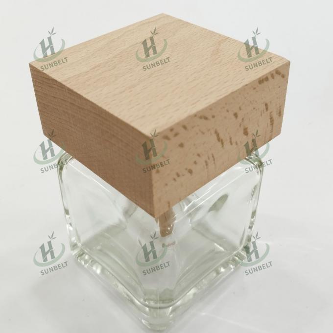 Wooden Diffuser Lid With Stick Beech Wood Pine Wood Aromatherapy Diffuser For Home Office Car Wardrobe Yoga Hall And SPA 1