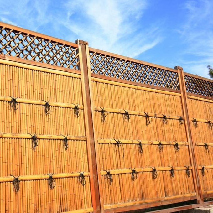 Bring Nature to Your Doorstep Discover the Beauty & Durability of Bamboo Slat Fences 1