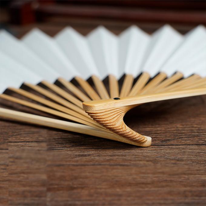 Eco-Friendly Traditional Chinese Bamboo Folding Fan For Decoration 6