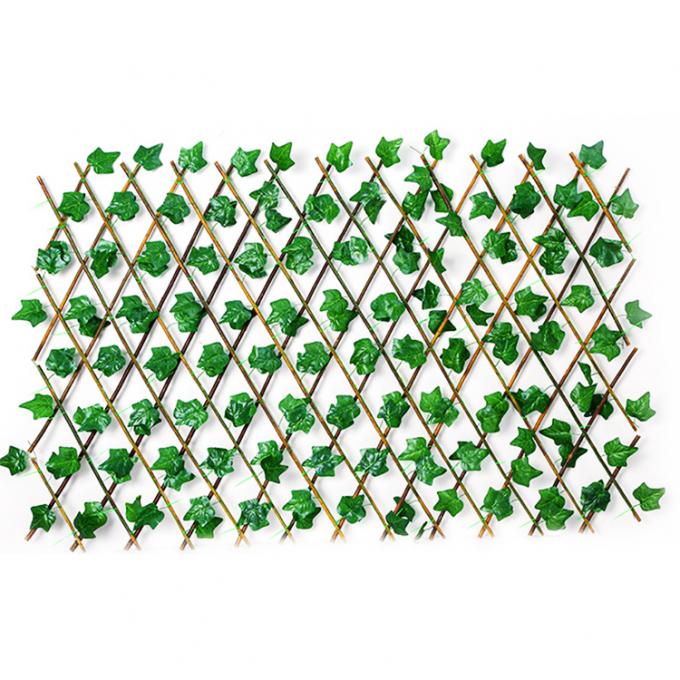 Decorative Privacy Realistic Greenery Fence with Artificial Leaves For Home Yard and Garden