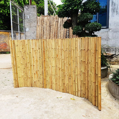 180cm 240cm Rolled Bamboo Fencing For Garden Border Nursery