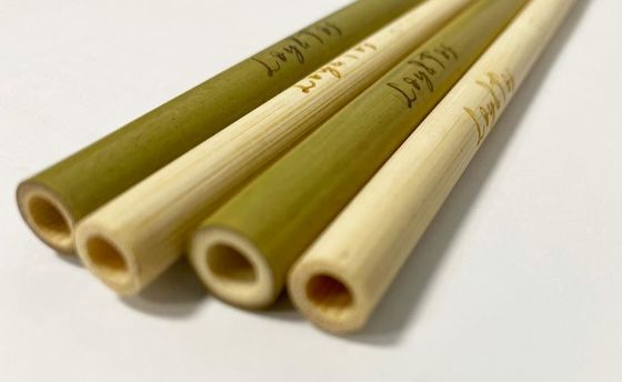 Eco Friendly Disposable Bamboo Straws Reusable Drinking Straws Juice Usage