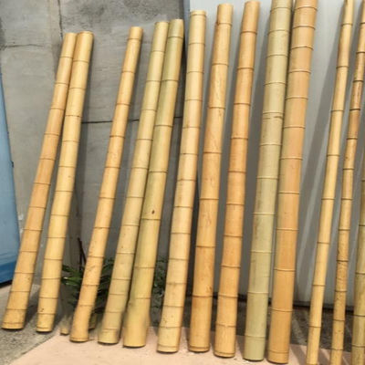 उद्यान फर्नीचर प्राकृतिक बांस के खंभे स्टिक्स सीधे उद्यान पौधे के लिए लंबाई 16 सेमी