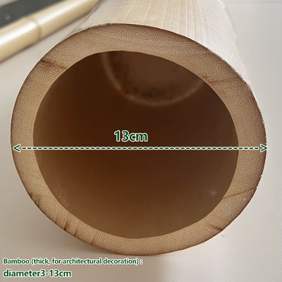 18mm To 160mm Diameter Moso Bamboo Pole Construction Garden Agriculture Field Bamboo Cane