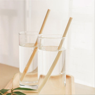 Eco Friendly Disposable Bamboo Straws Reusable Drinking Straws Juice Usage