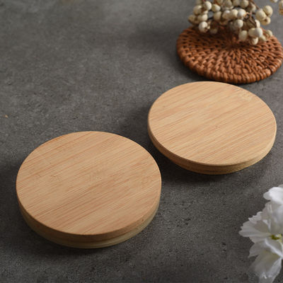Silicon Ring Bamboo Jar Lid Storage Jar Candle Jar Bamboo Airtight Lids