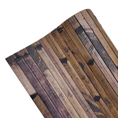 Wallcovering Natural Bamboo Slats Bamboo Paneling For Home Restaurant