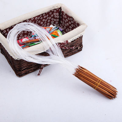 3.5mm Durable Handmade Wooden Crochet Hooks Bamboo Knitting Needle