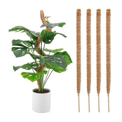 Coconut Coir Stick Custom Size Coco Coir Totem Pole Mat For Plants Growth Climbing