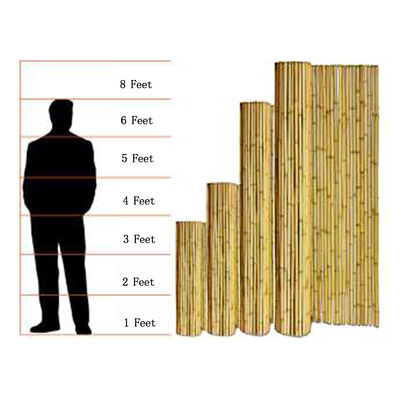 High Quality Natural Bamboo Fence For Garden Privacy Outdoor Decoration