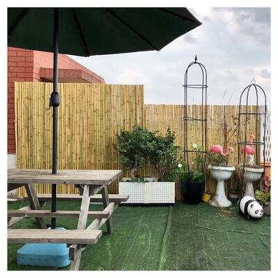 Waterproof and Durable Natural Bamboo Fence Roll for Garden and Landscaping